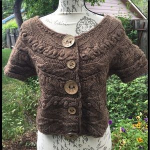 Anthropologie Sleeping On Snow  Sweater Cardigan